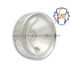 Optique + Cerclage Chromé SIEM Vespa 125GTR /150 Sprint Veloce / 200 Rally